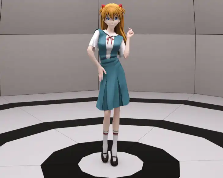 Asuka For G9 School Uniform_DAZ3DDL