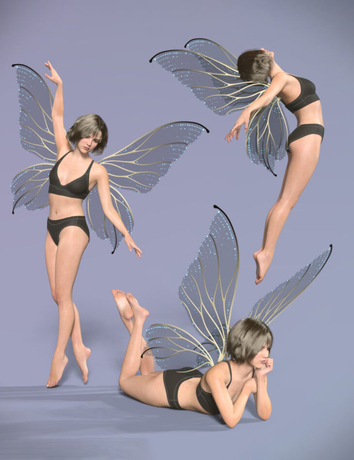 BW Fairy Poses for Genesis 9_DAZ3DDL