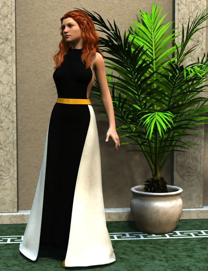 Balance Gown for Genesis 2 Female_DAZ3DDL