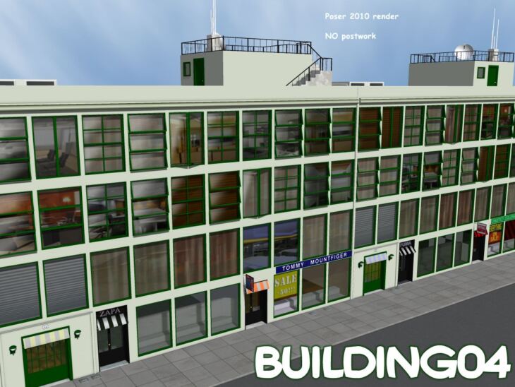 Building04_DAZ3D下载站