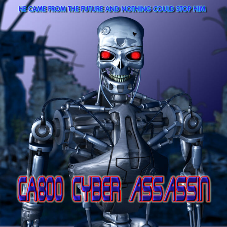 CA-800 Cyber Assassin_DAZ3D下载站