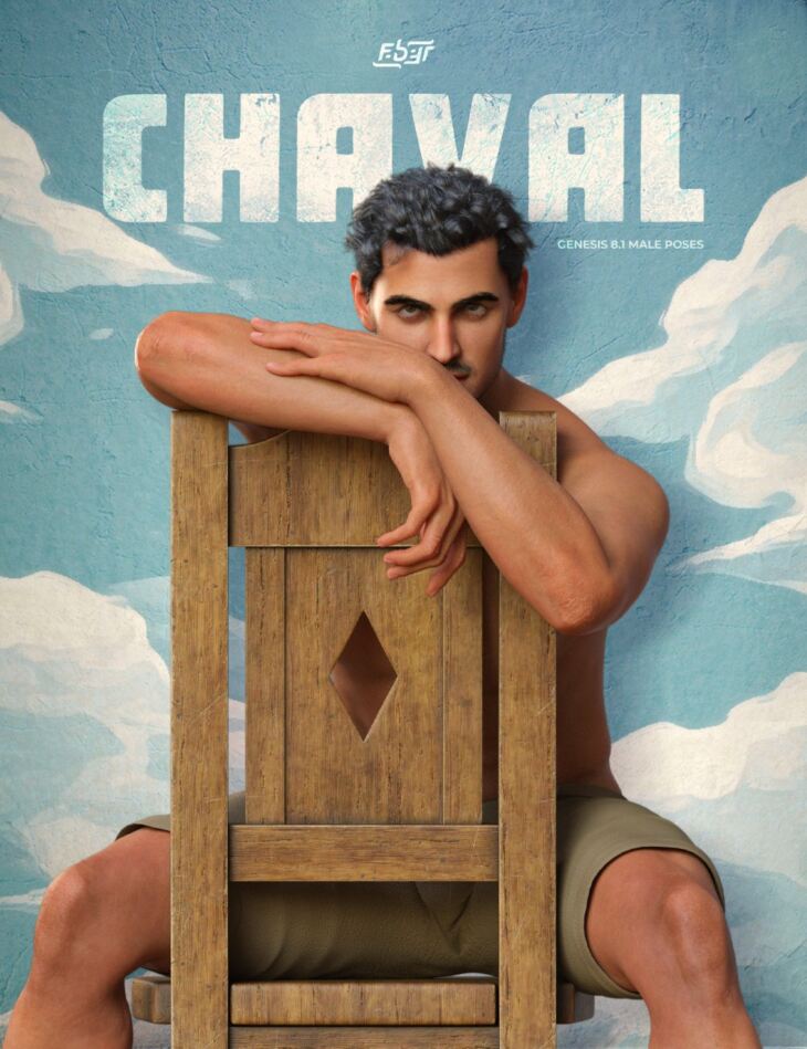 Chaval Poses for Pablo 8.1 and Genesis 8.1 Male_DAZ3DDL