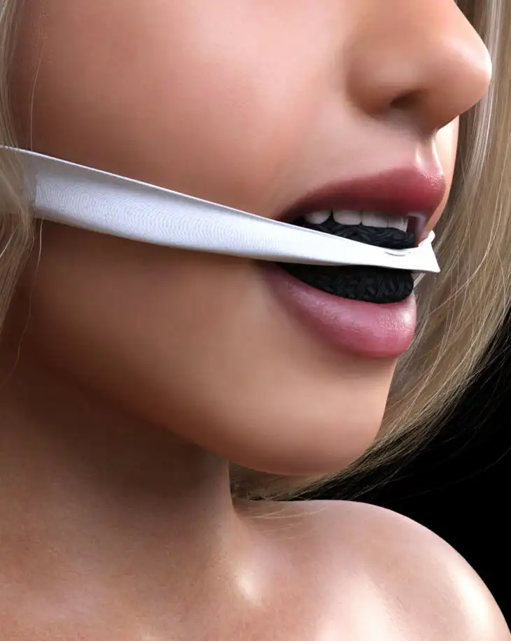 Cleave Gag for Genesis 8 Female_DAZ3DDL