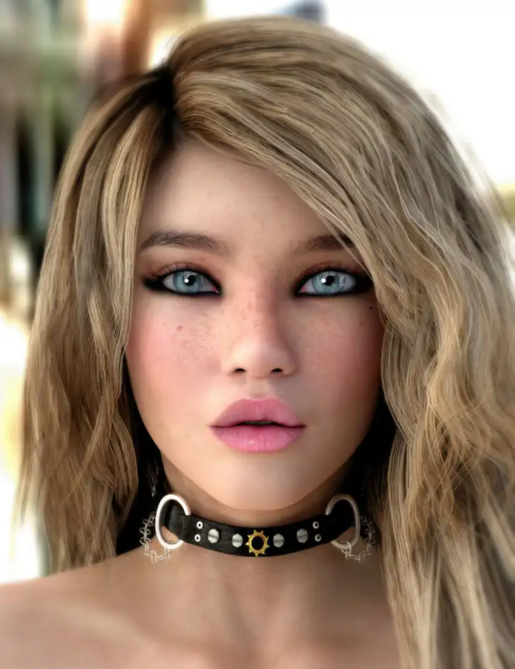 Collar – Kinky 2_DAZ3D下载站