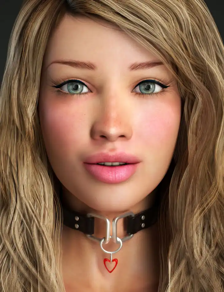 Collar – Kinky 3_DAZ3DDL