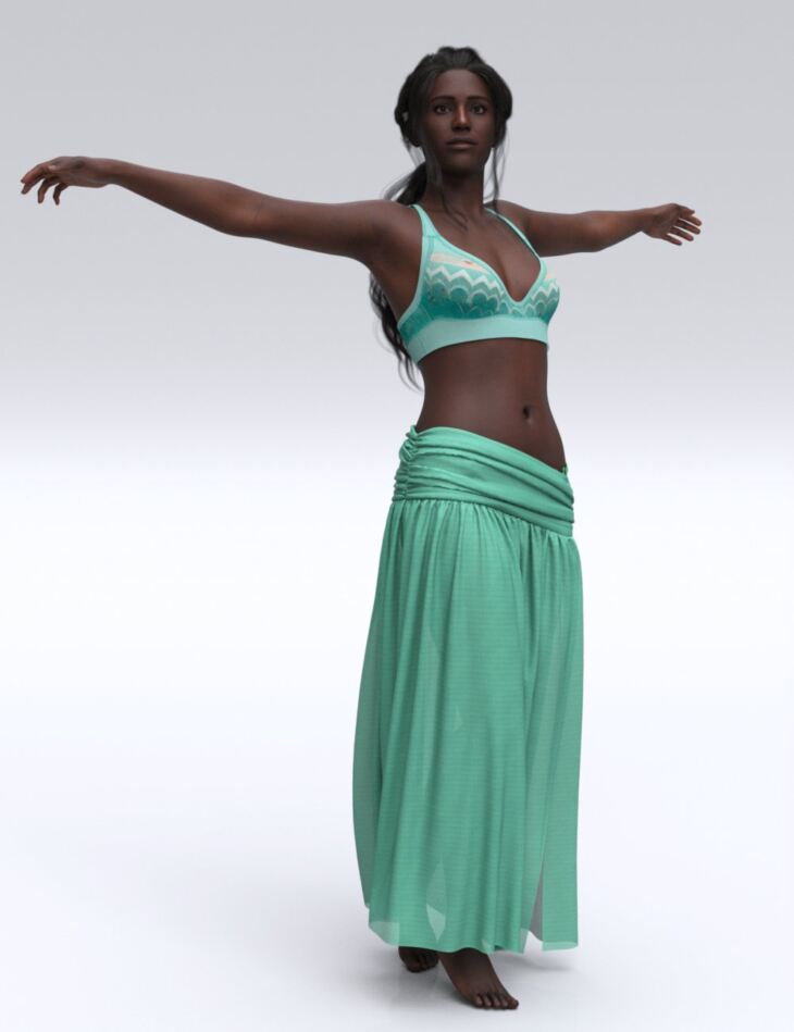 Dance – Belly Dance for Genesis 9, 8.1, and 8_DAZ3DDL