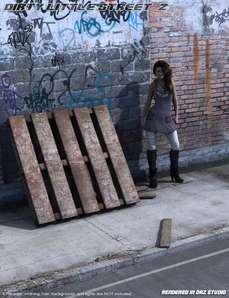 Dirty Little Street 2_DAZ3D下载站