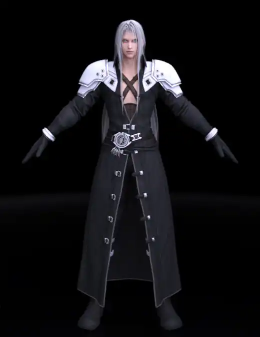 GCC FF7 Sephiroth For G8M_DAZ3DDL