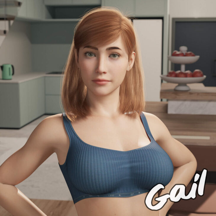 Gail Character Morph for Genesis 8 Female_DAZ3D下载站