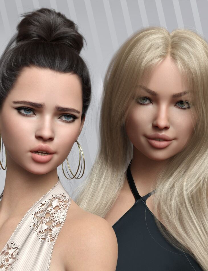 InStyle Expressions for G8F Vol 1_DAZ3D下载站