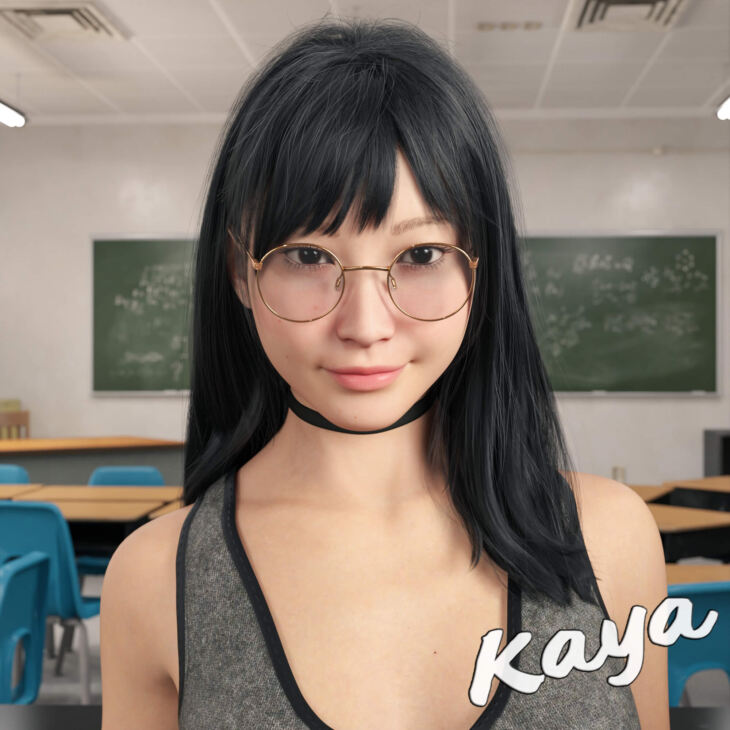 Kaya Character Morph for Genesis 8 Female_DAZ3D下载站