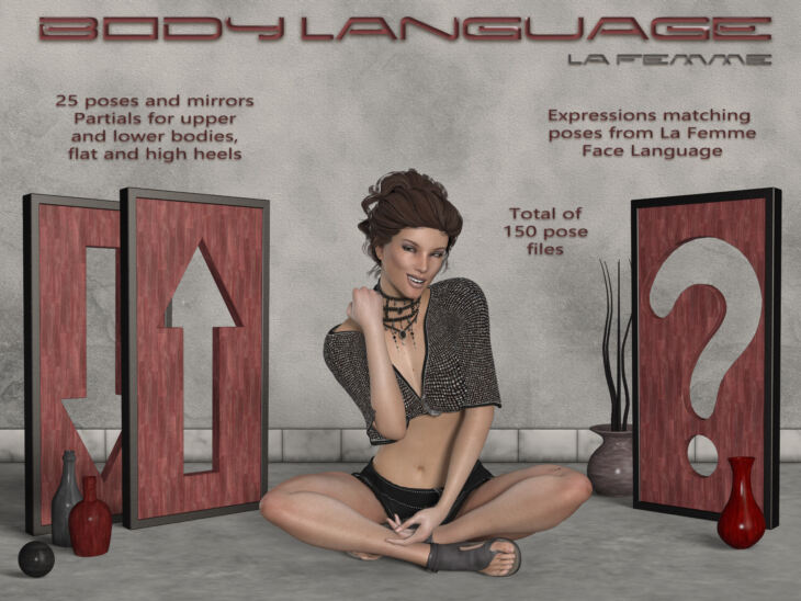 La Femme Body Language_DAZ3DDL