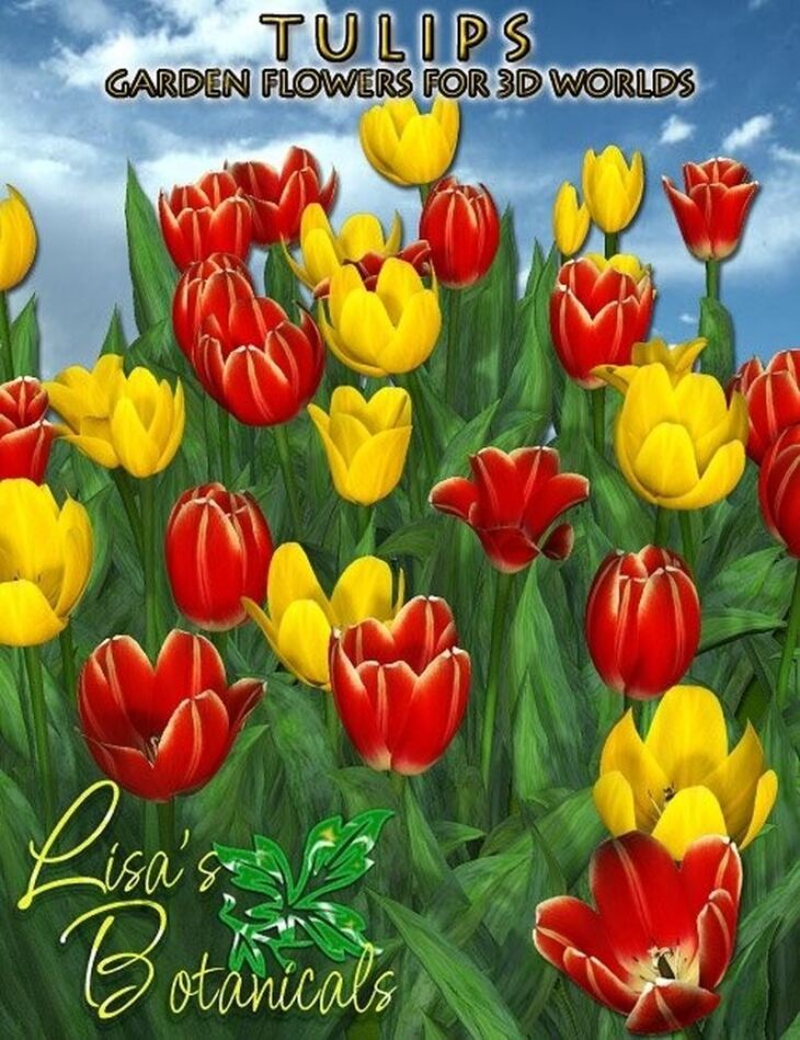 Lisa’s Botanicals – Tulips_DAZ3D下载站