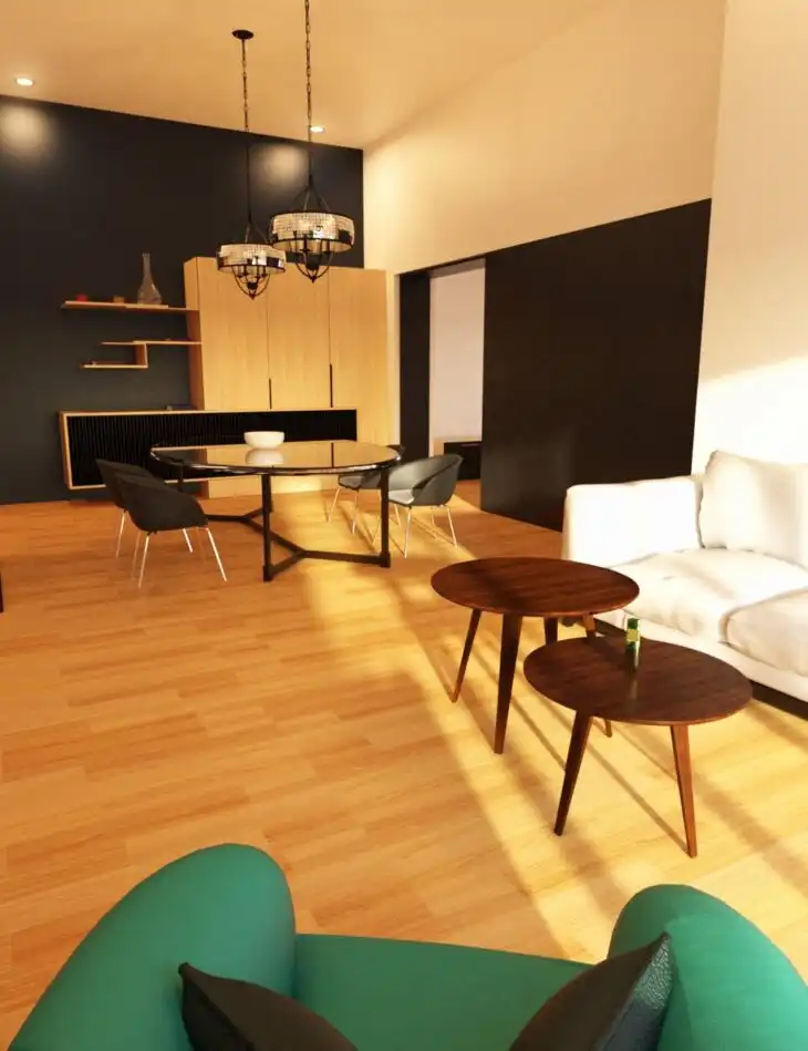 Minimalist Dining Room_DAZ3DDL