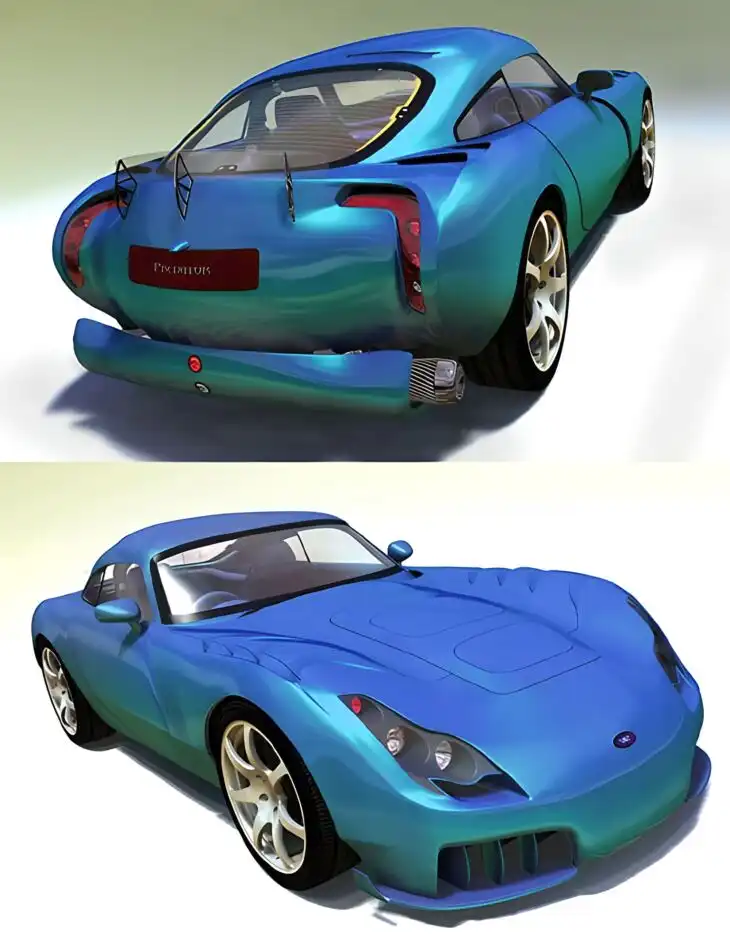 Predator Sports Car_DAZ3DDL