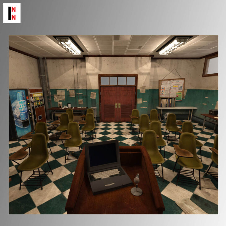 RE – Racoon City Police Department Operations Room_DAZ3D下载站
