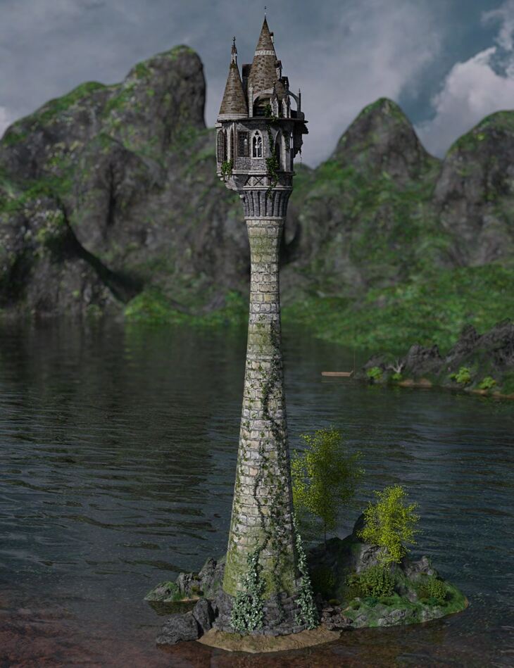 Rapunzel Tower_DAZ3DDL