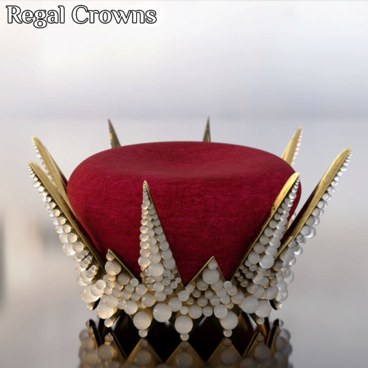 Regal Crowns_DAZ3D下载站