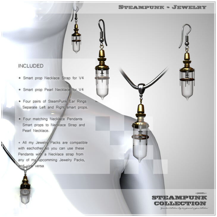 SP – Jewelry Collection 1 for V4_DAZ3D下载站