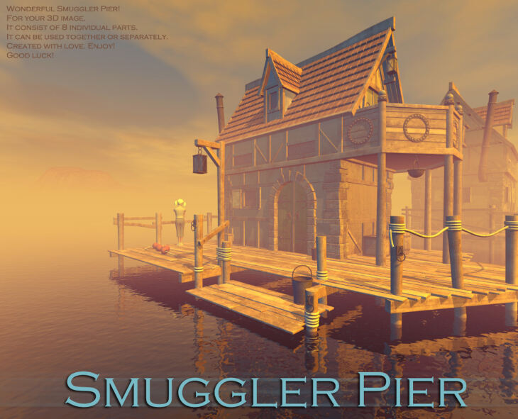 Smuggler Pier_DAZ3D下载站