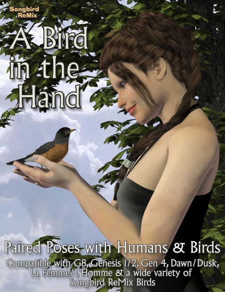 Songbird ReMix A Bird in the Hand_DAZ3D下载站