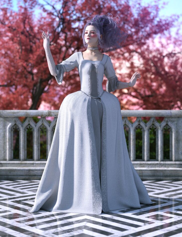 Splendid Queen Poses and Expressions for Genesis 9_DAZ3D下载站