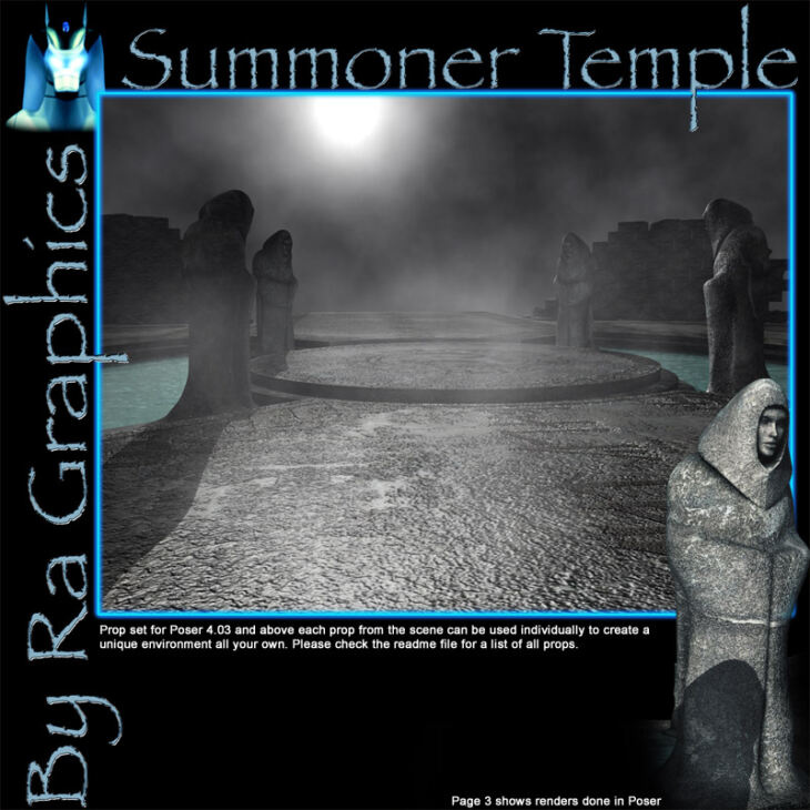 Summoner Temple_DAZ3DDL