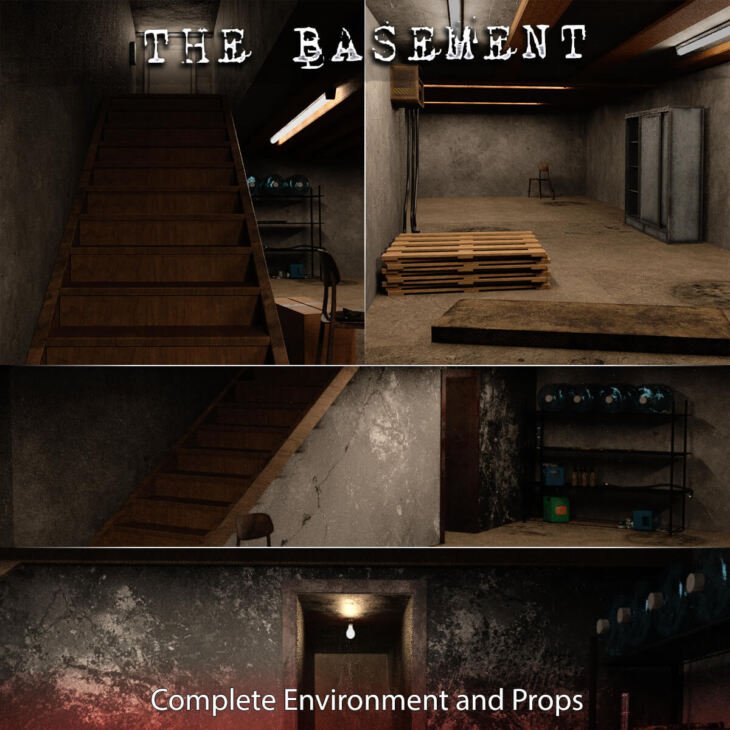 The Basement Environment_DAZ3DDL