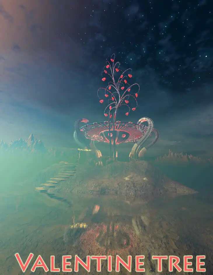 Valentine Tree_DAZ3DDL
