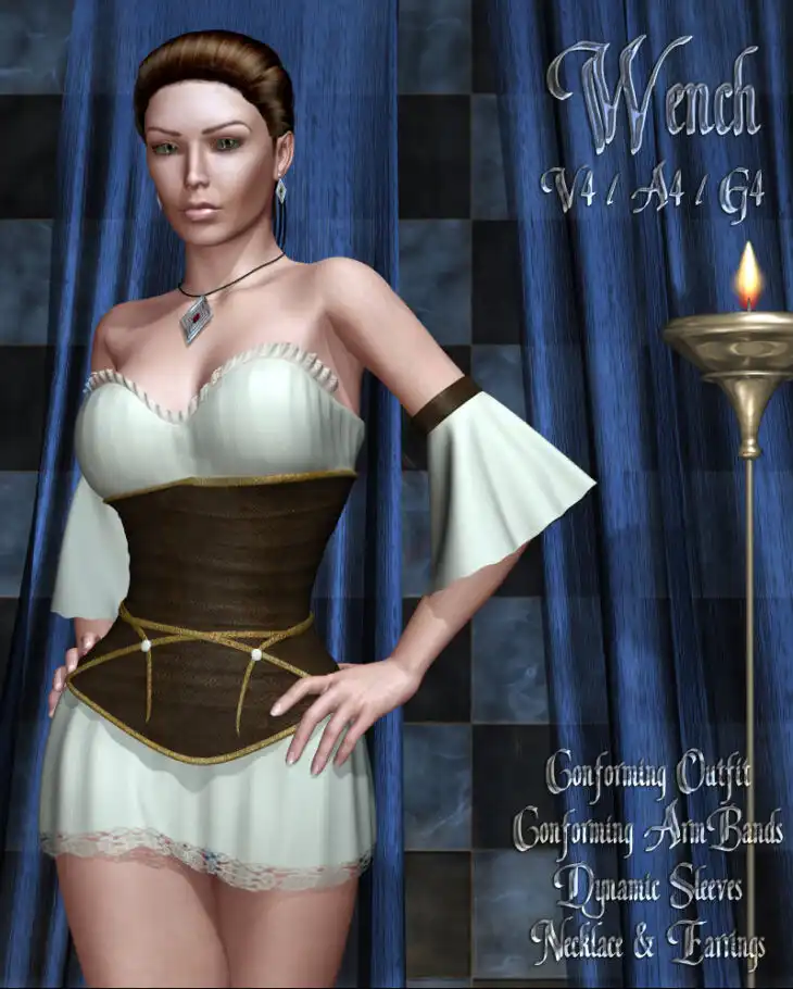 Wench V4 A4 G4_DAZ3DDL