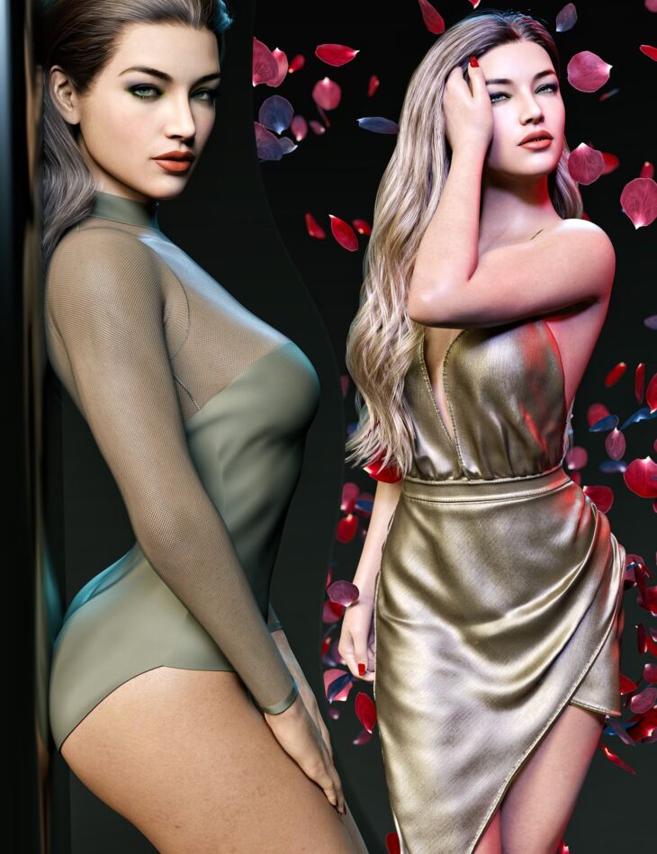 Z Romantic Beauty Shape and Pose Mega Set_DAZ3D下载站