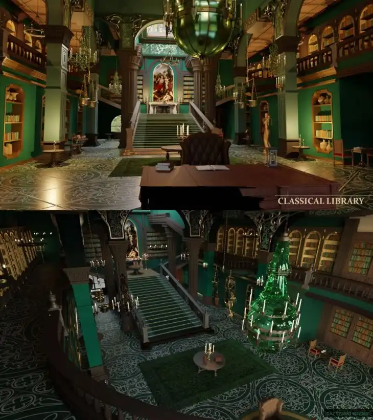 Classical Library_DAZ3DDL