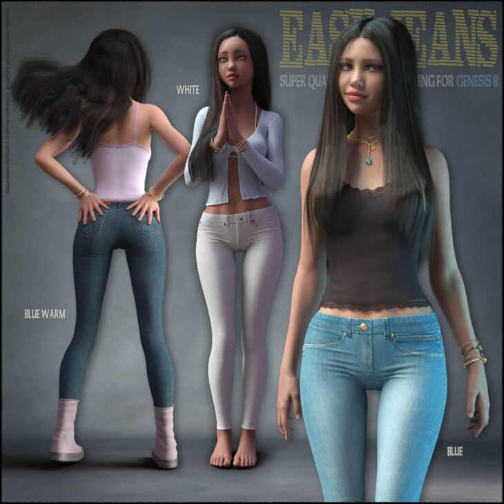 Easy Jeans for Genesis 8 and 8.1 Female_DAZ3DDL