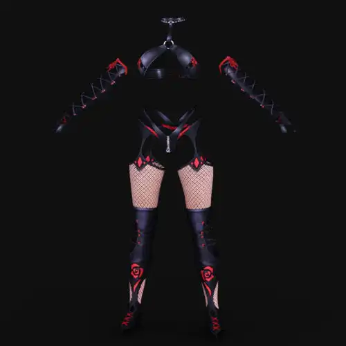 GCC DOA Outfit Dark Prison_DAZ3DDL