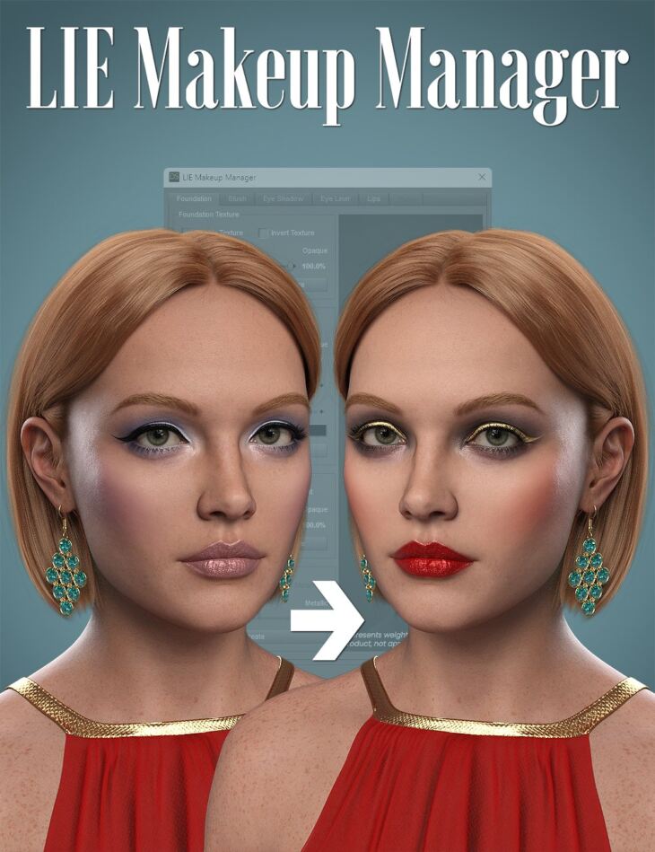 LIE Makeup Manager_DAZ3D下载站
