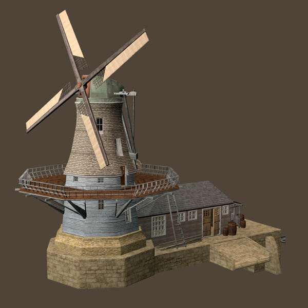 MS13 Windmill Two_DAZ3D下载站
