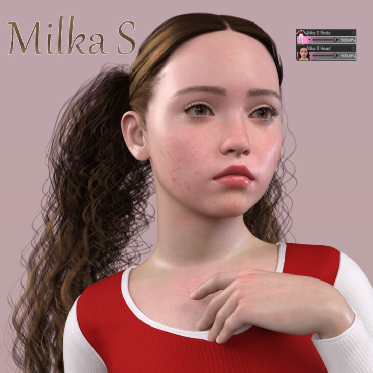 Milka S Morph for Genesis 9_DAZ3DDL