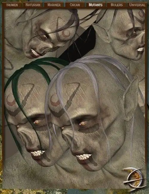 Mutant Hair_DAZ3DDL