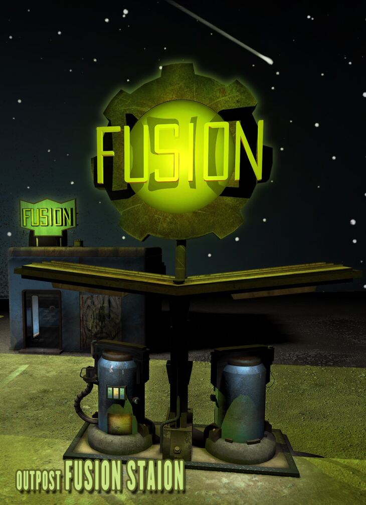 OutPost Fusion Station_DAZ3D下载站