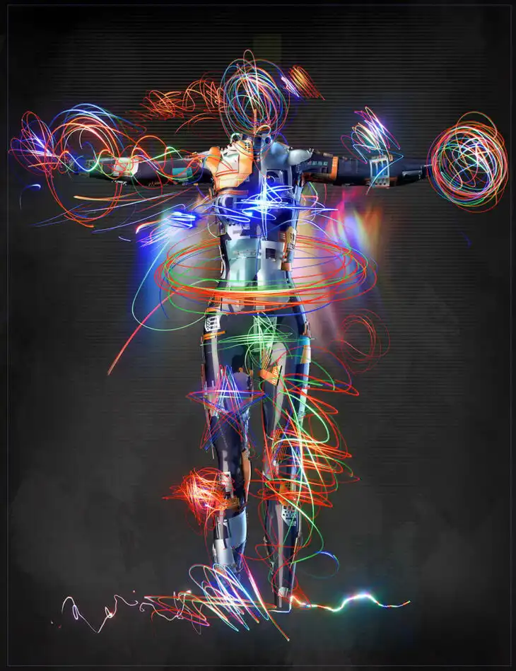 Ron’s Light Painting_DAZ3DDL