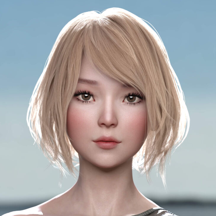 S3D Naomi for Genesis 8 and 8.1 Female_DAZ3D下载站