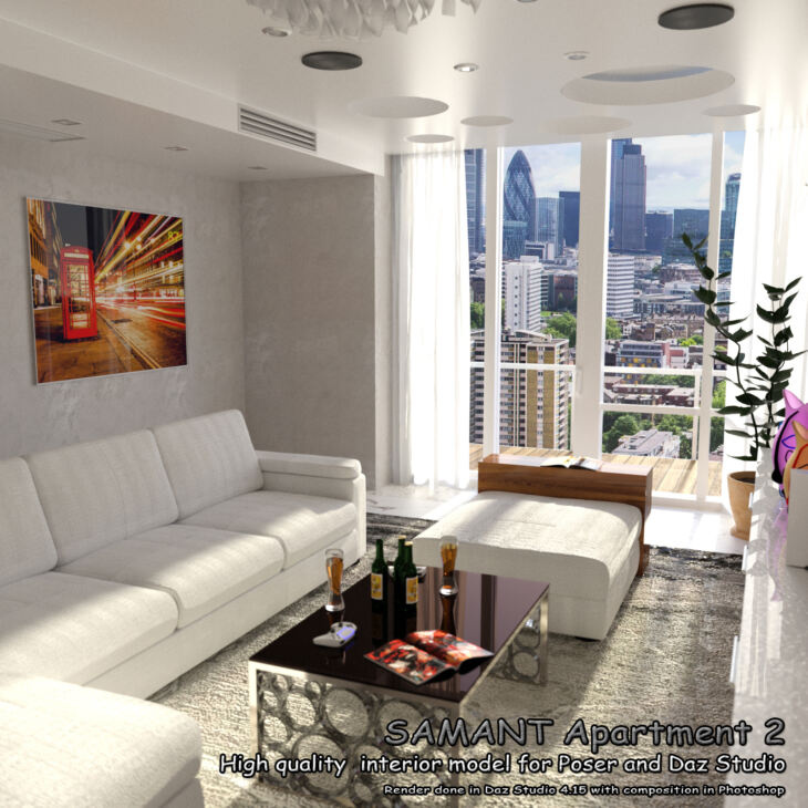 SAMANT Apartment-2_DAZ3D下载站