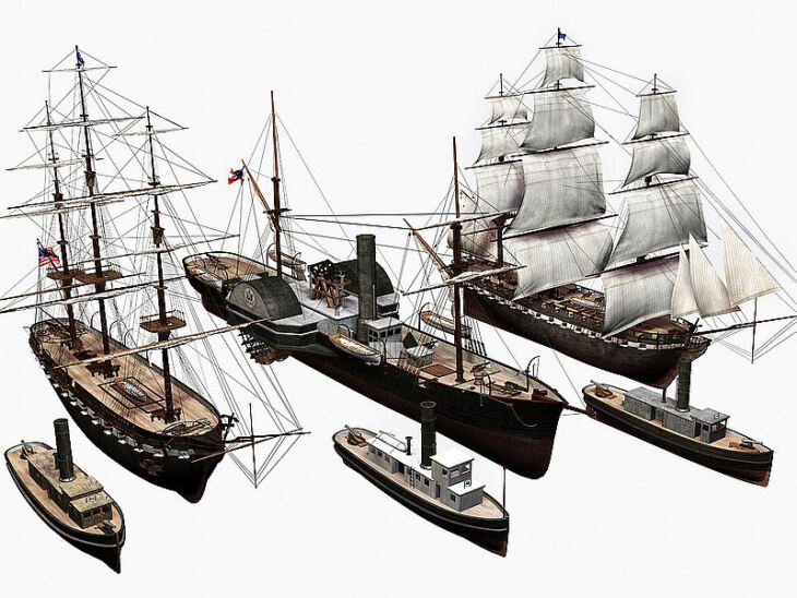 Ships Of The US Civil War_DAZ3DDL
