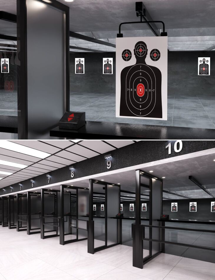 Shooting Range_DAZ3D下载站