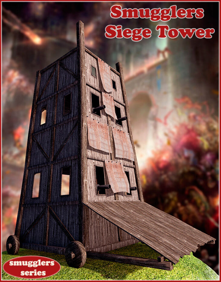 Smugglers Siege Tower_DAZ3D下载站