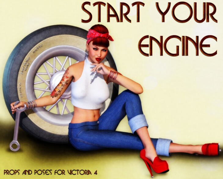 Start Your Engine_DAZ3D下载站