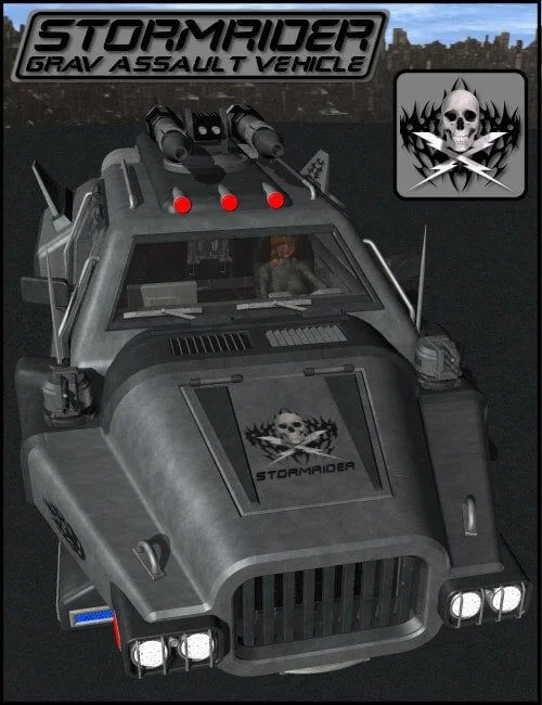 StormRider Grav Assault Vehicle_DAZ3D下载站