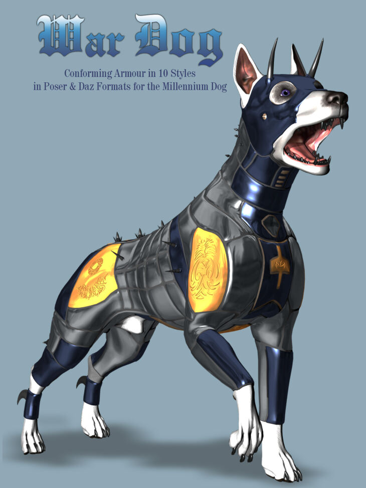 War Dogs for Mil Dog_DAZ3D下载站
