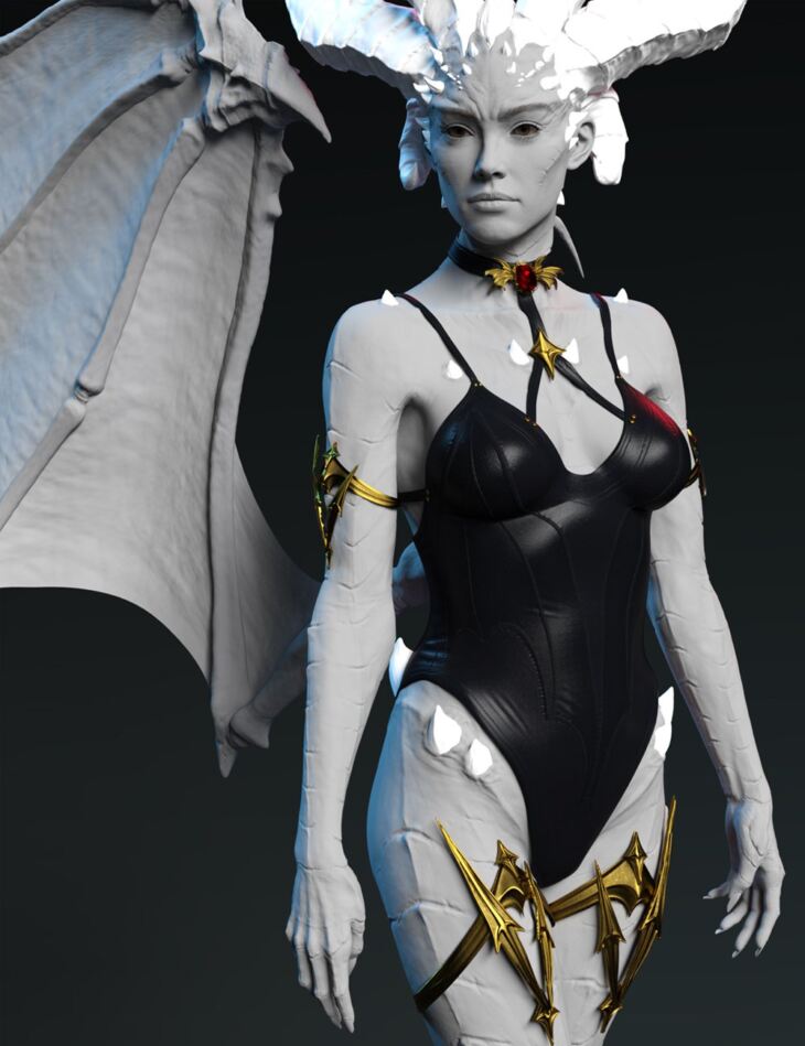 X-Fashion Tara Outfit for Genesis 9_DAZ3D下载站