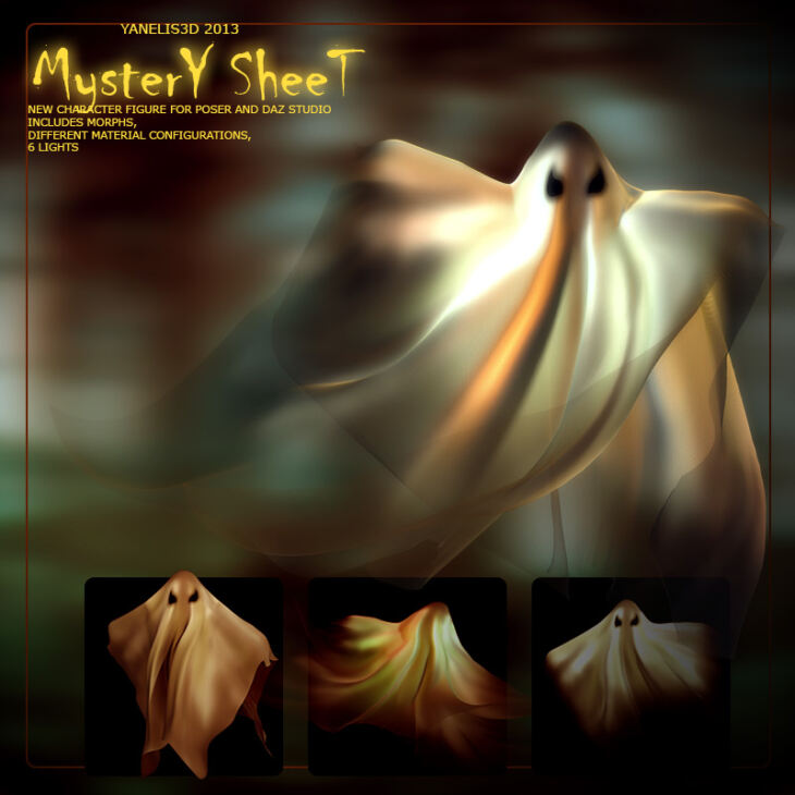Y3D Mystery Sheet_DAZ3D下载站